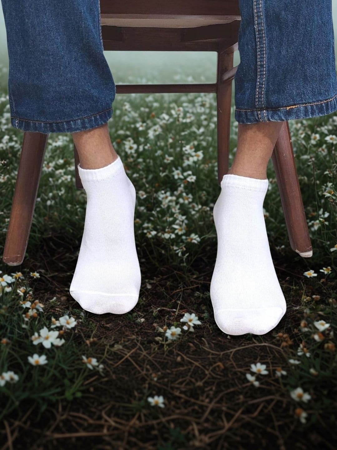 MJE Men Cotton Blend Ankle Length Socks - view 1