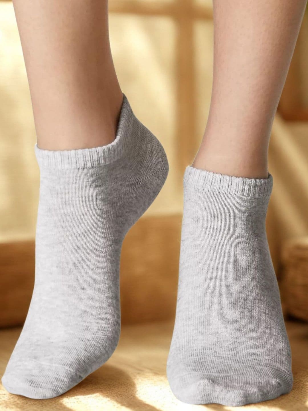 MJE Men Cotton Blend Ankle Length Socks - view 1