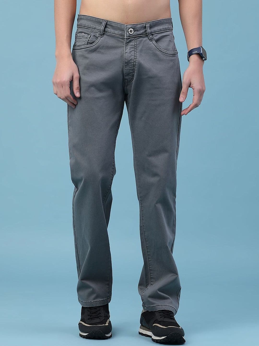 V-Mart Men Regular Fit Mid-Rise Stretchable Jeans - view 1