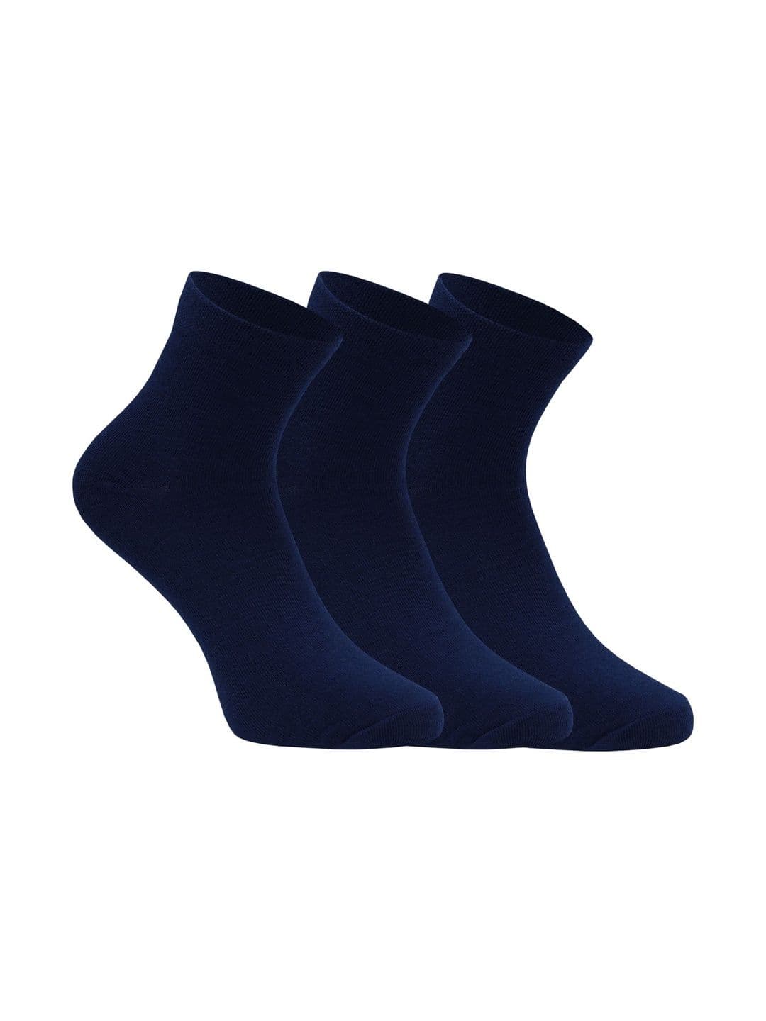 BERYX Men Pack of 3 Cotton Ankle Length Socks - view 1