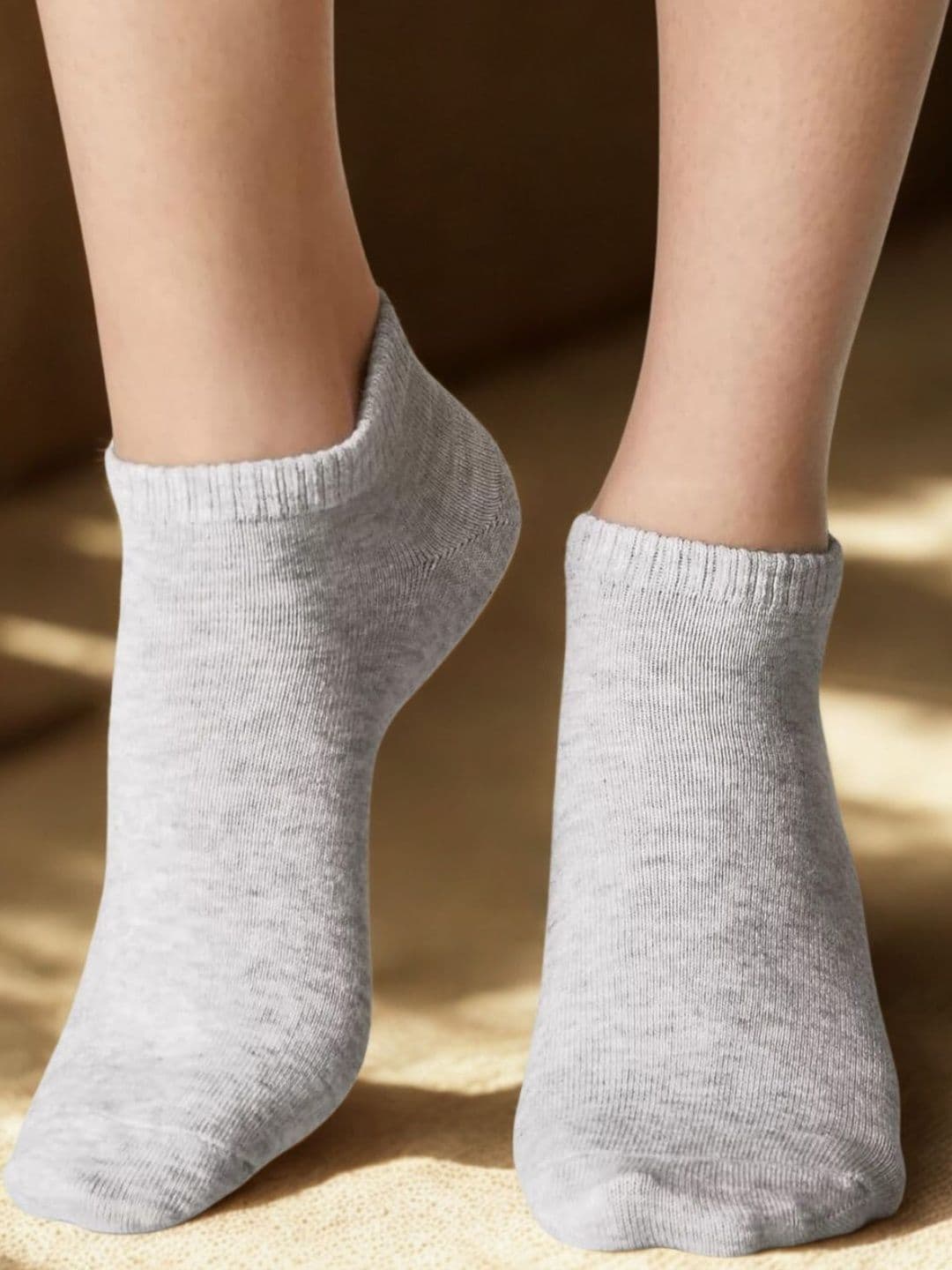 MJE Men Cotton Blend Ankle Length Socks - view 1