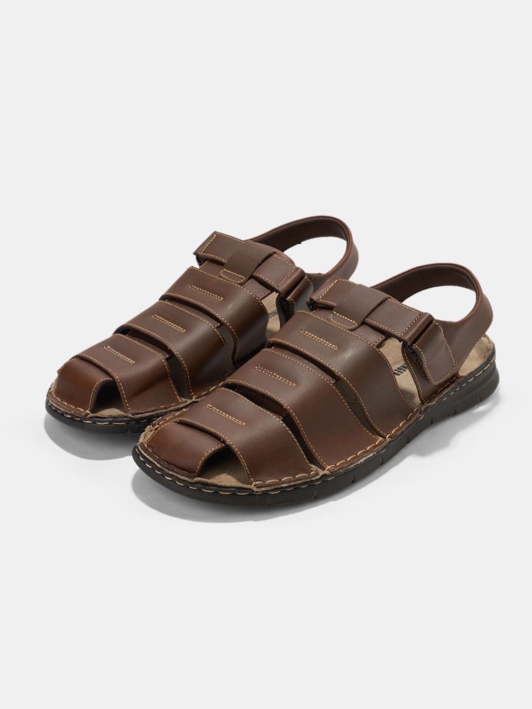 Urban Ranger by pantaloons Men PU Fisherman Sandals - view 1