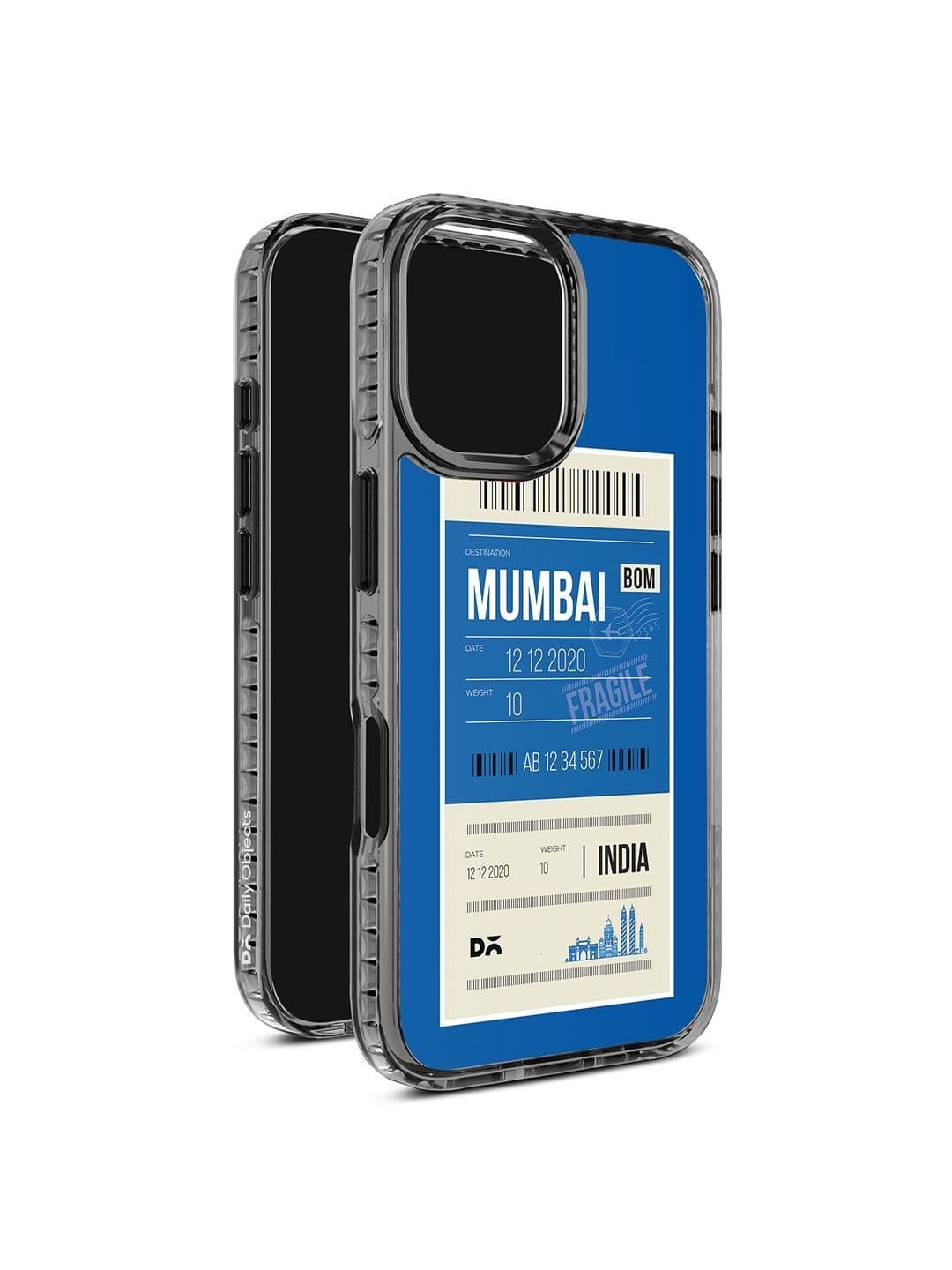 DailyObjects Mumbai City Tag Stride 2.0 Magsafe Case Cover For Iphone 16 Plus