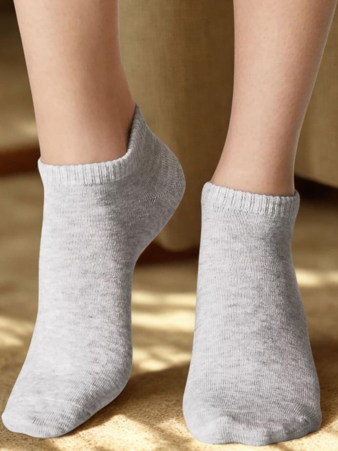 MJE Men Cotton Blend Ankle Length Socks - view 1