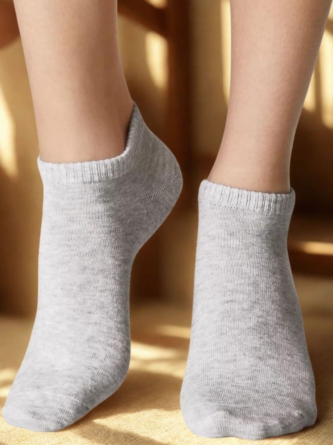MJE Men Cotton Blend Ankle Length Socks - view 1