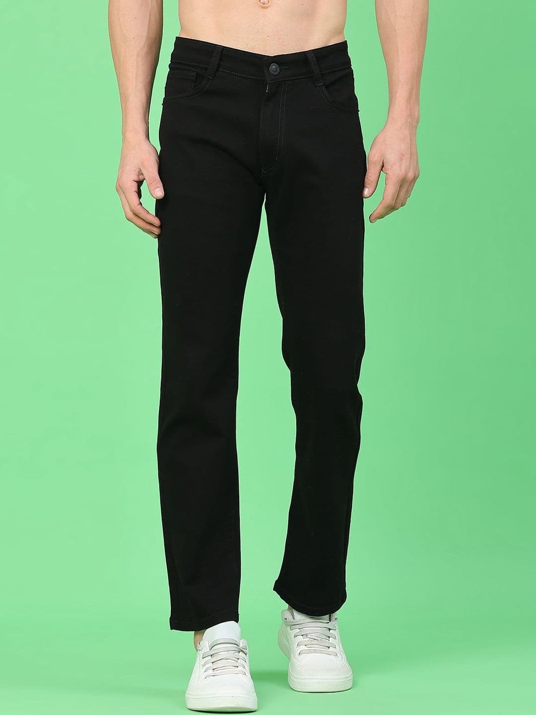 V-Mart Men Regular Fit Mid-Rise Stretchable Jeans - view 1