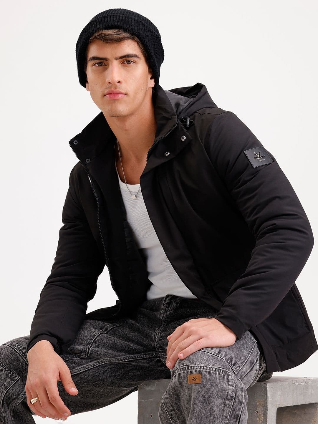 WROGN Men Lightweight Parka Jacket - view 1