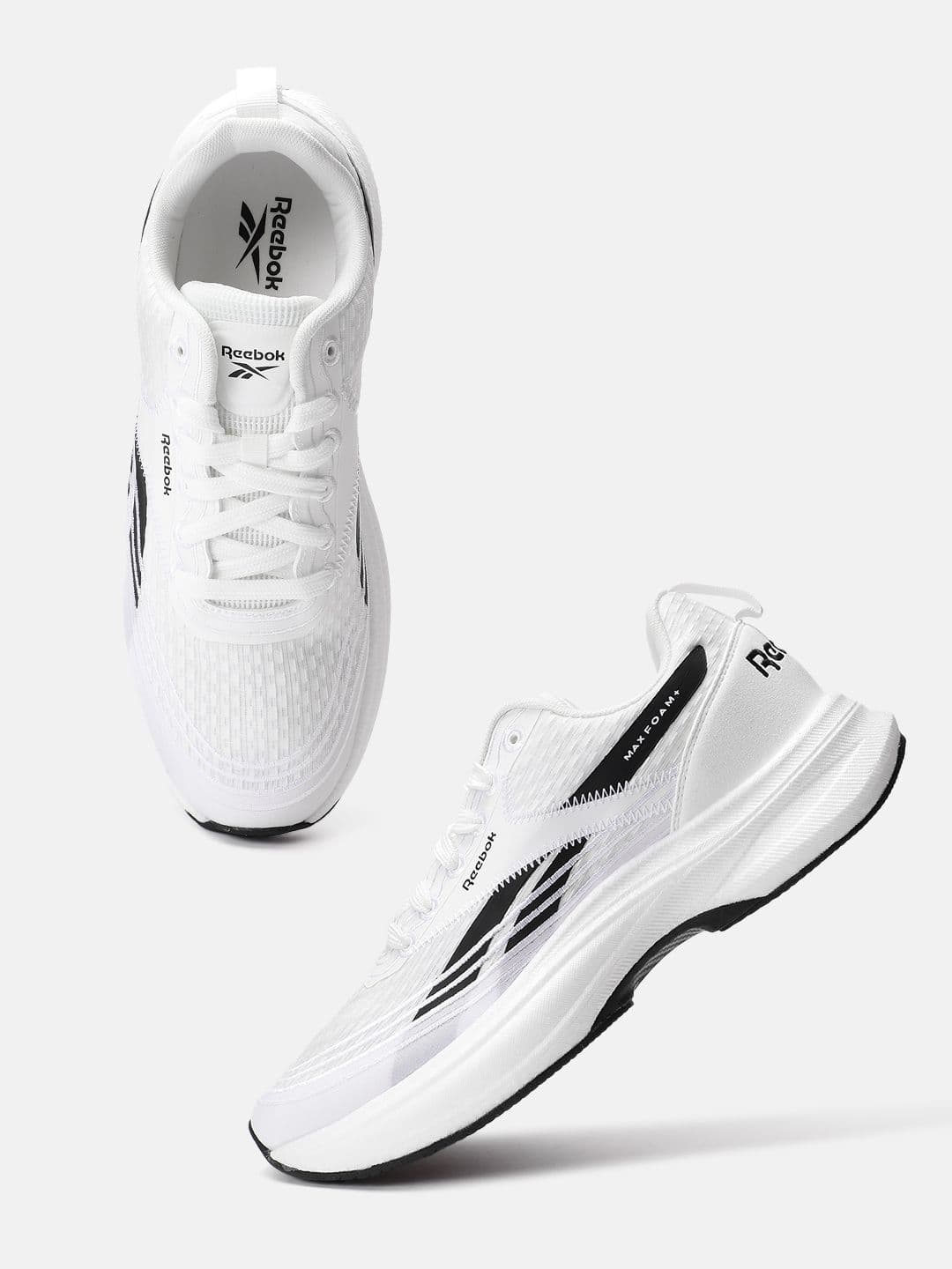 Reebok Men MAXFOAM SWIFTVENTURE U Textured Running Non-Marking Shoes - view 1