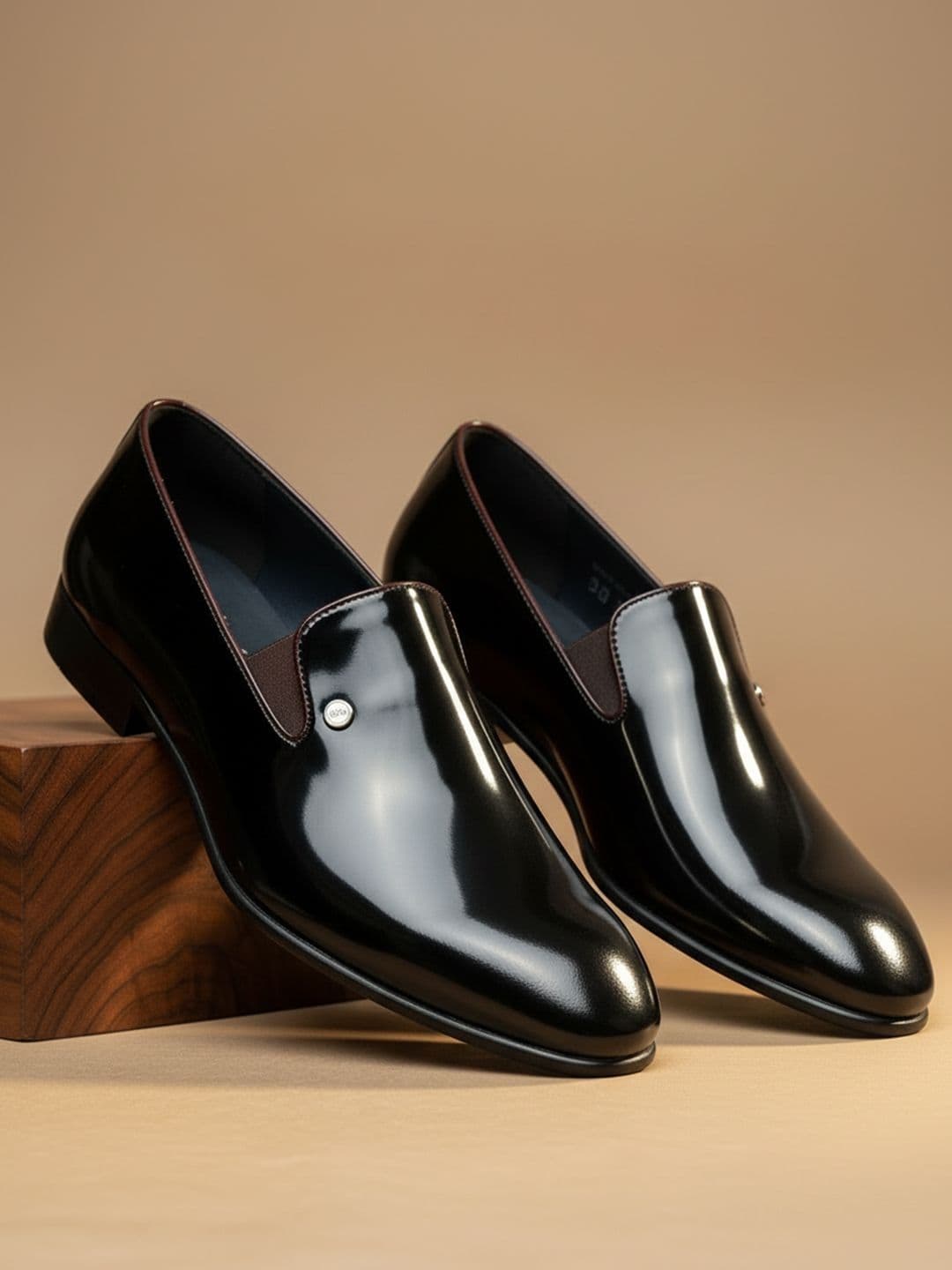 House of Pataudi PU Slip-On Slip-On Shoes Formal Shoes - view 1