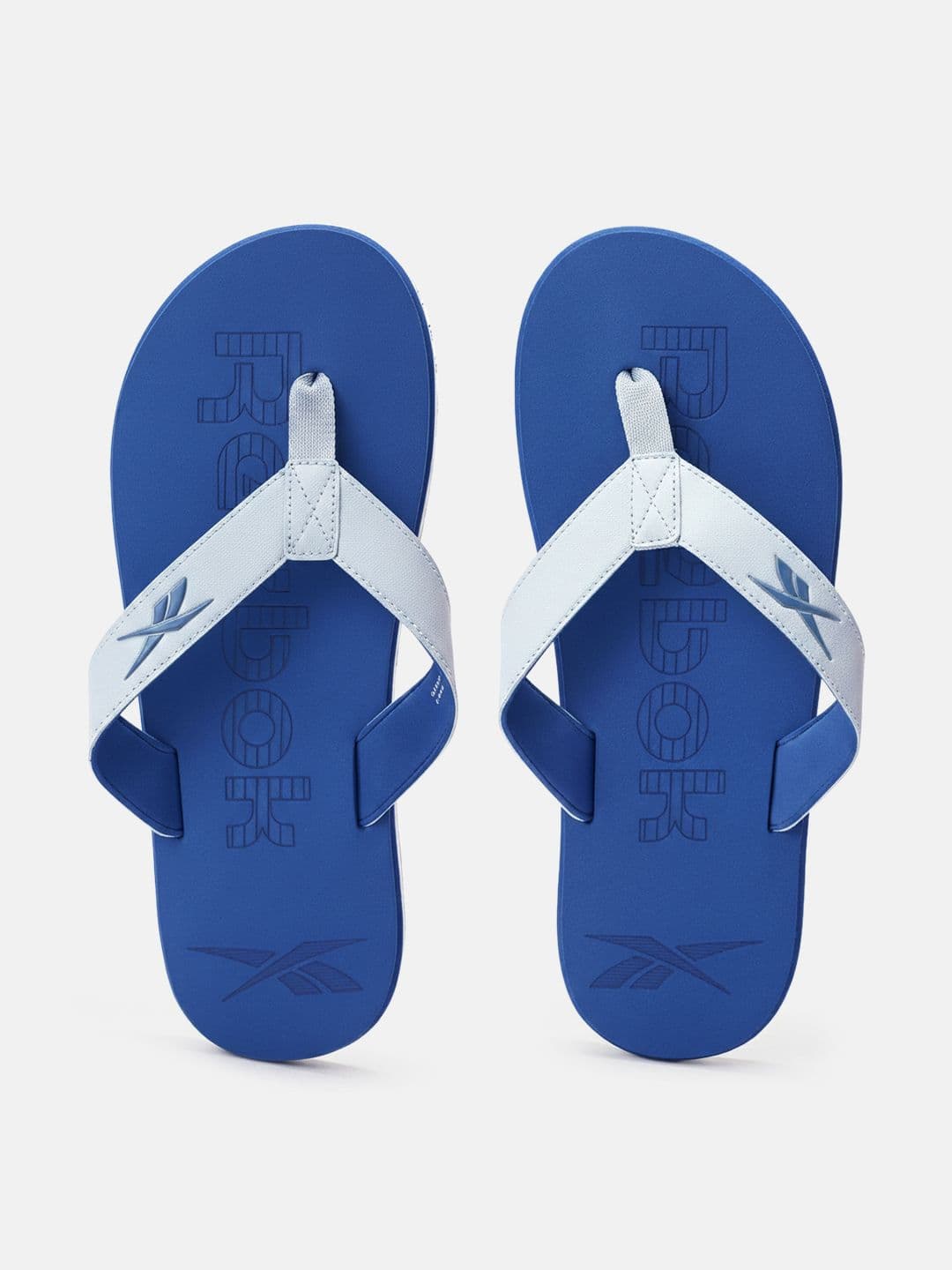 Reebok Men Brand Logo Printed Thong Flip-Flops - view 1