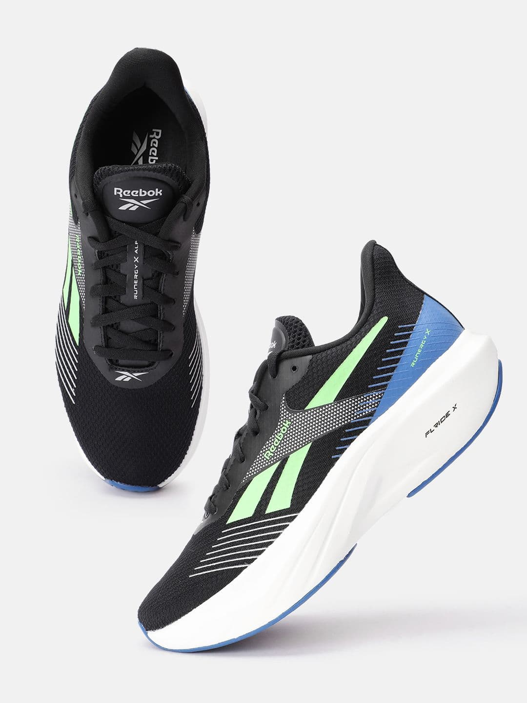 Reebok Men Mesh Running Dura Grip Non-Marking Runergy X Alpha M Sports Shoes - view 1