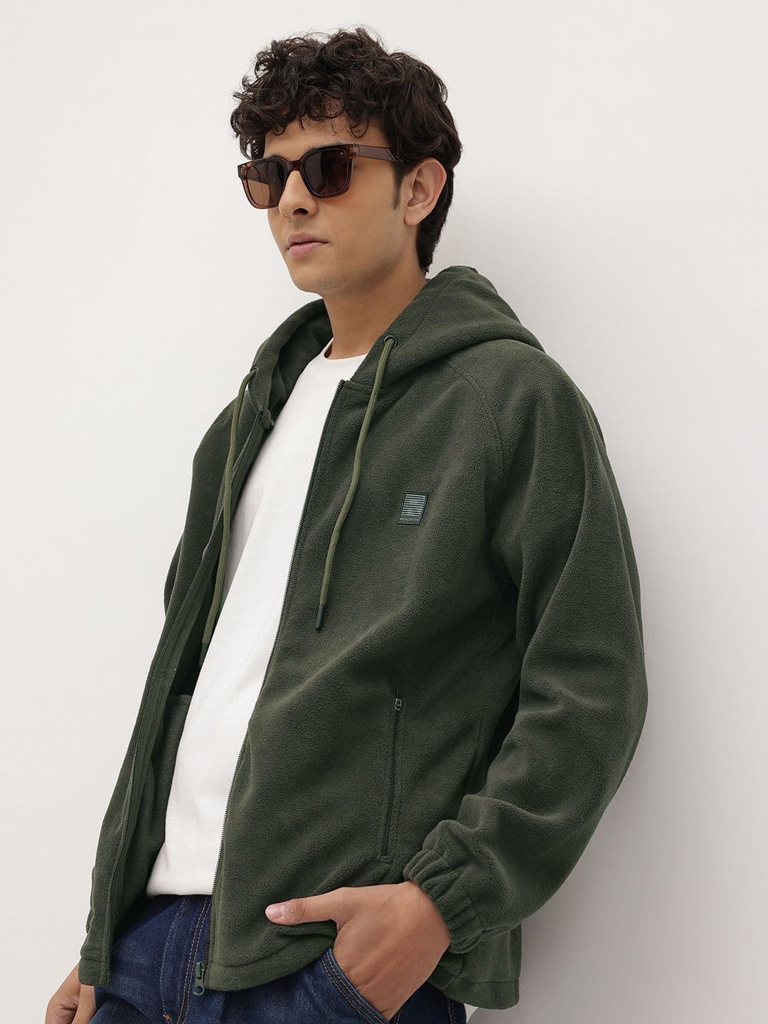 The Roadster Life Co. Hooded Sherpa Tailored Jacket - view 1