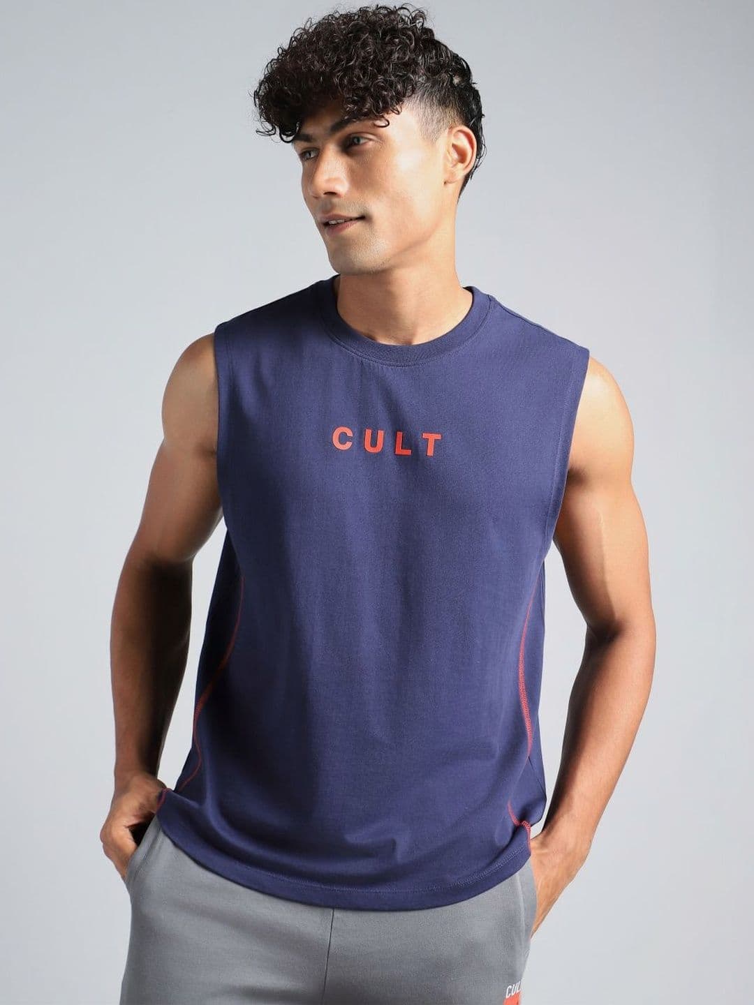 CULT Men's Navy Chill Day Tank - view 1