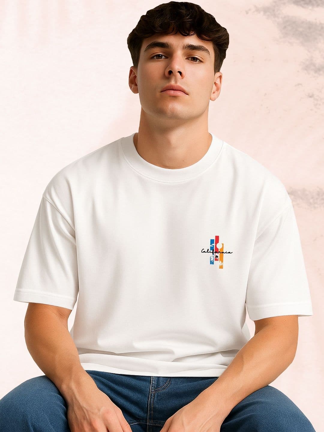 BUYTHATTRENDZ Men Typography Printed Drop-Shoulder Sleeves T-shirt - view 1