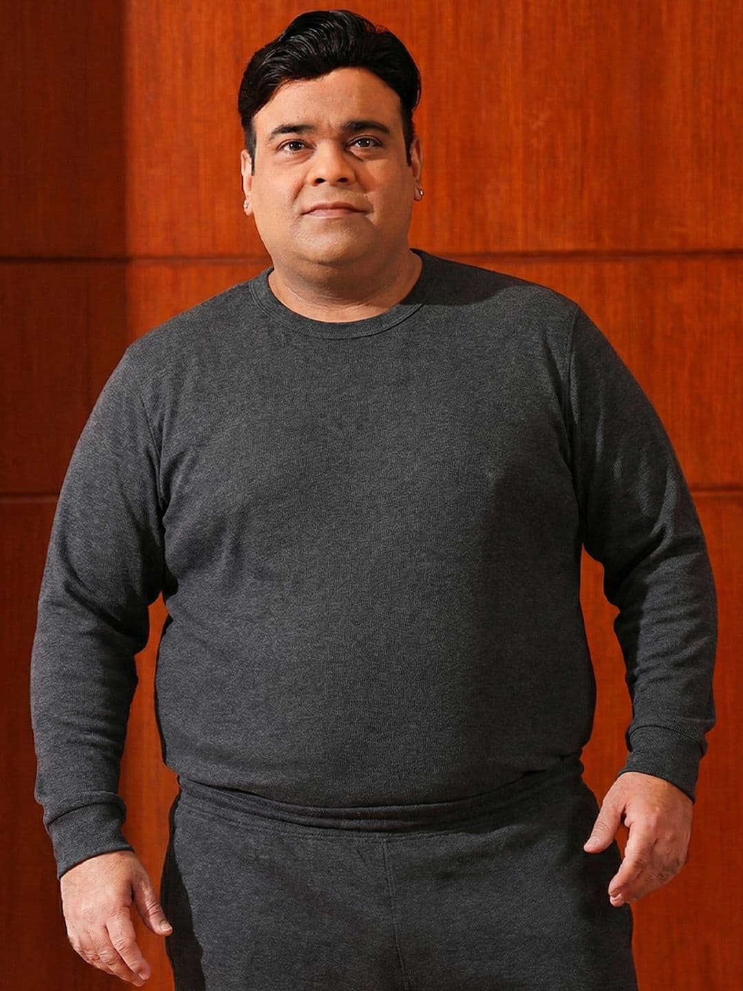 bigbanana Plus Size Acrylic Thermal Top - view 1