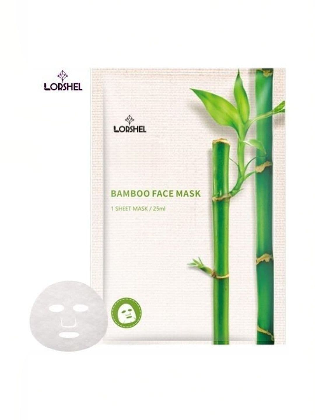 lorshel Brighten Bamboo Sheet Mask- 25 ml - view 1