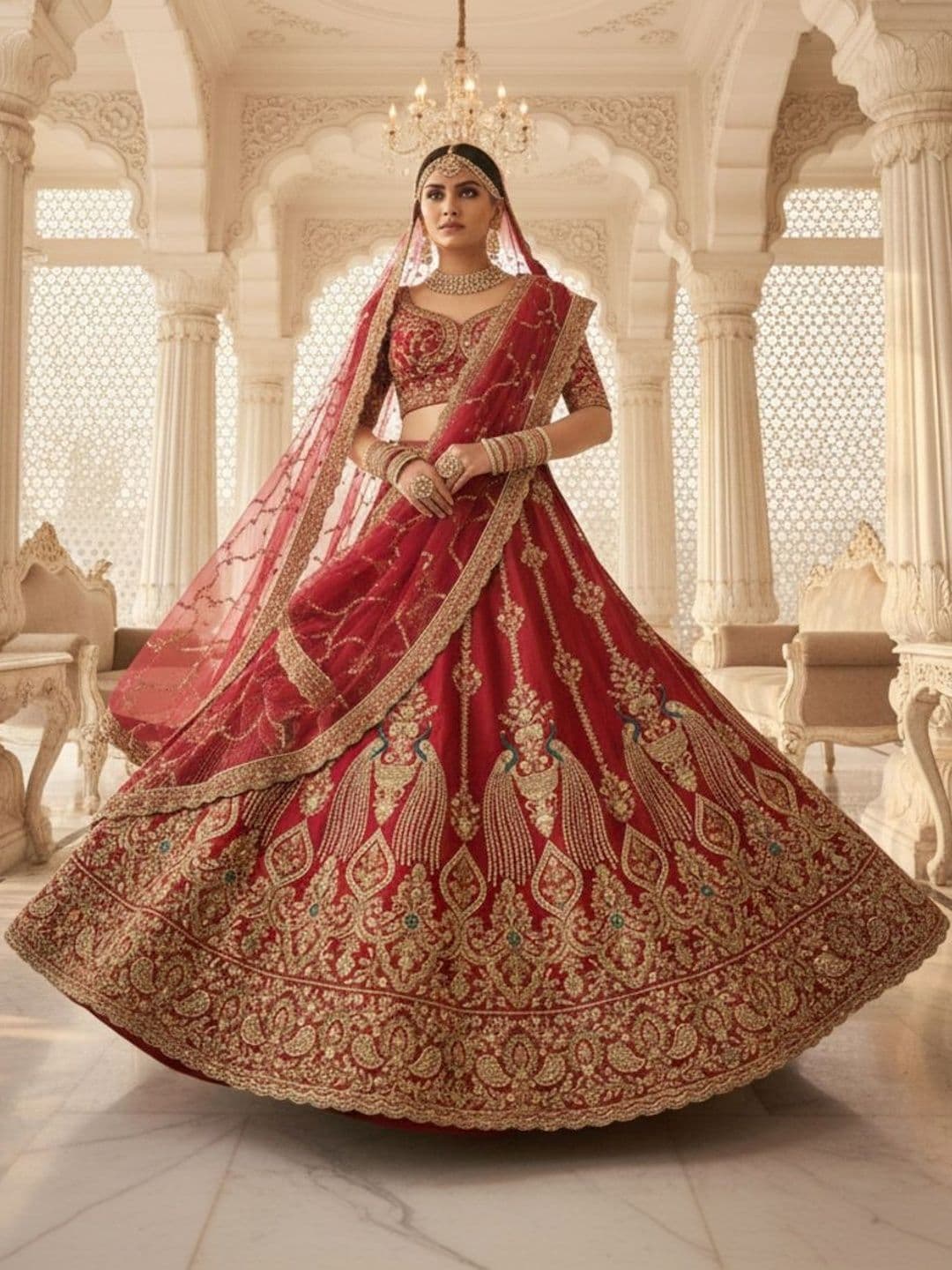 JIYANA WOMENS CHOICE Embroidered Semi-Stitched Lehenga & Blouse With Dupatta - view 1
