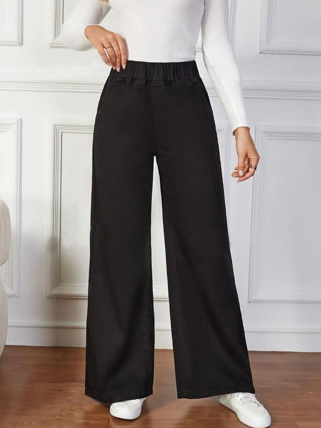 KASHIANXSTYLE Women Comfort Boyfriend Fit High-Rise Stretchable Jeans - view 1