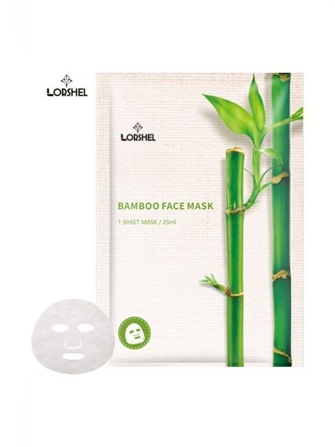 lorshel Collagen Bamboo Sheet Mask- 25 ml - view 1