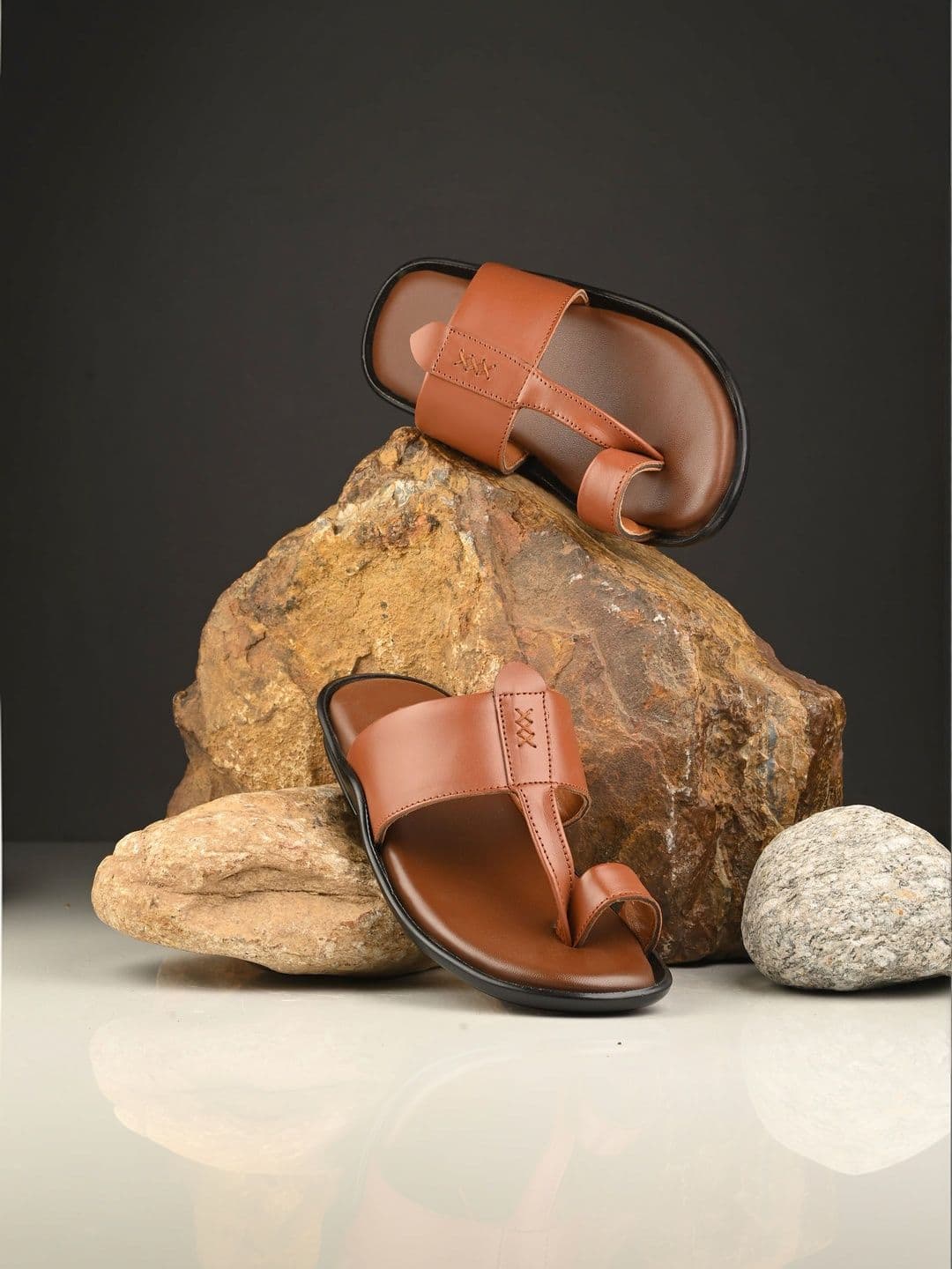 GWALK Men Leather Comfort Sandals - view 1
