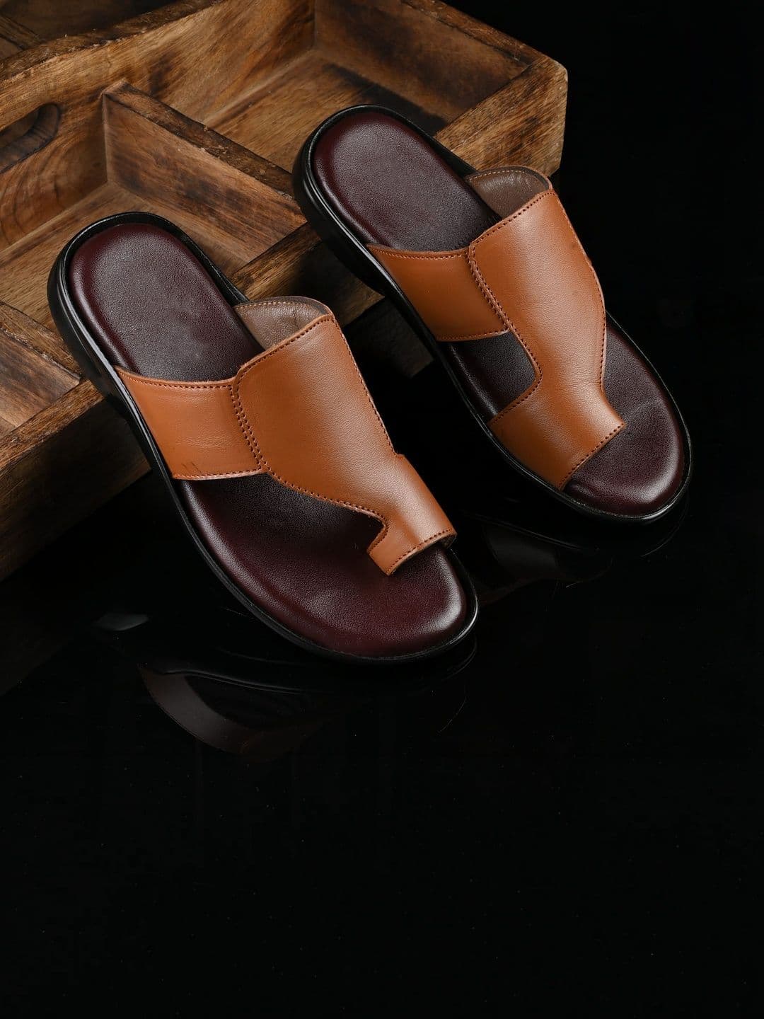 GWALK Men Leather Comfort Sandals - view 1