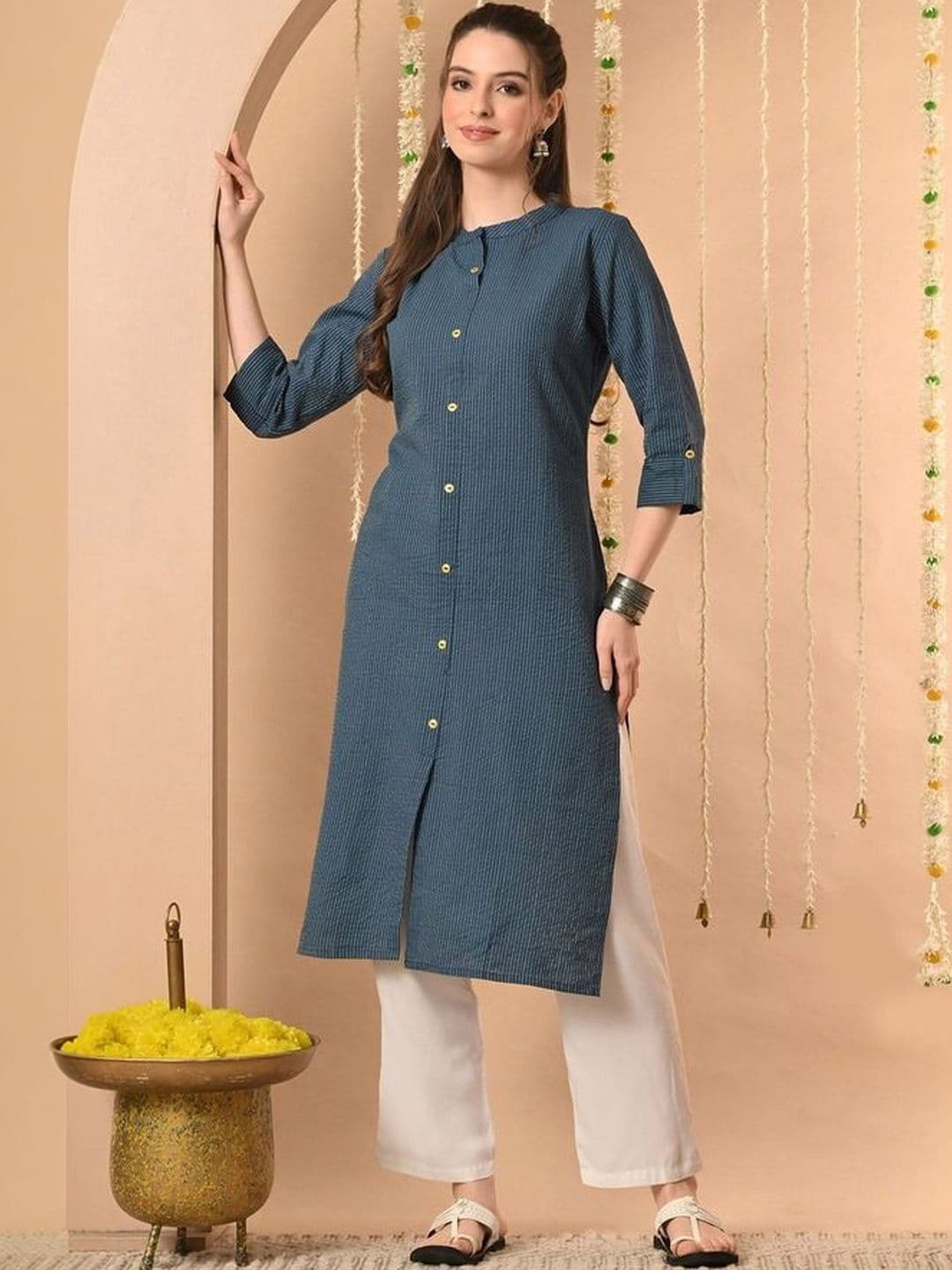 Anouk Women Ethnic Motifs Kurta - view 1