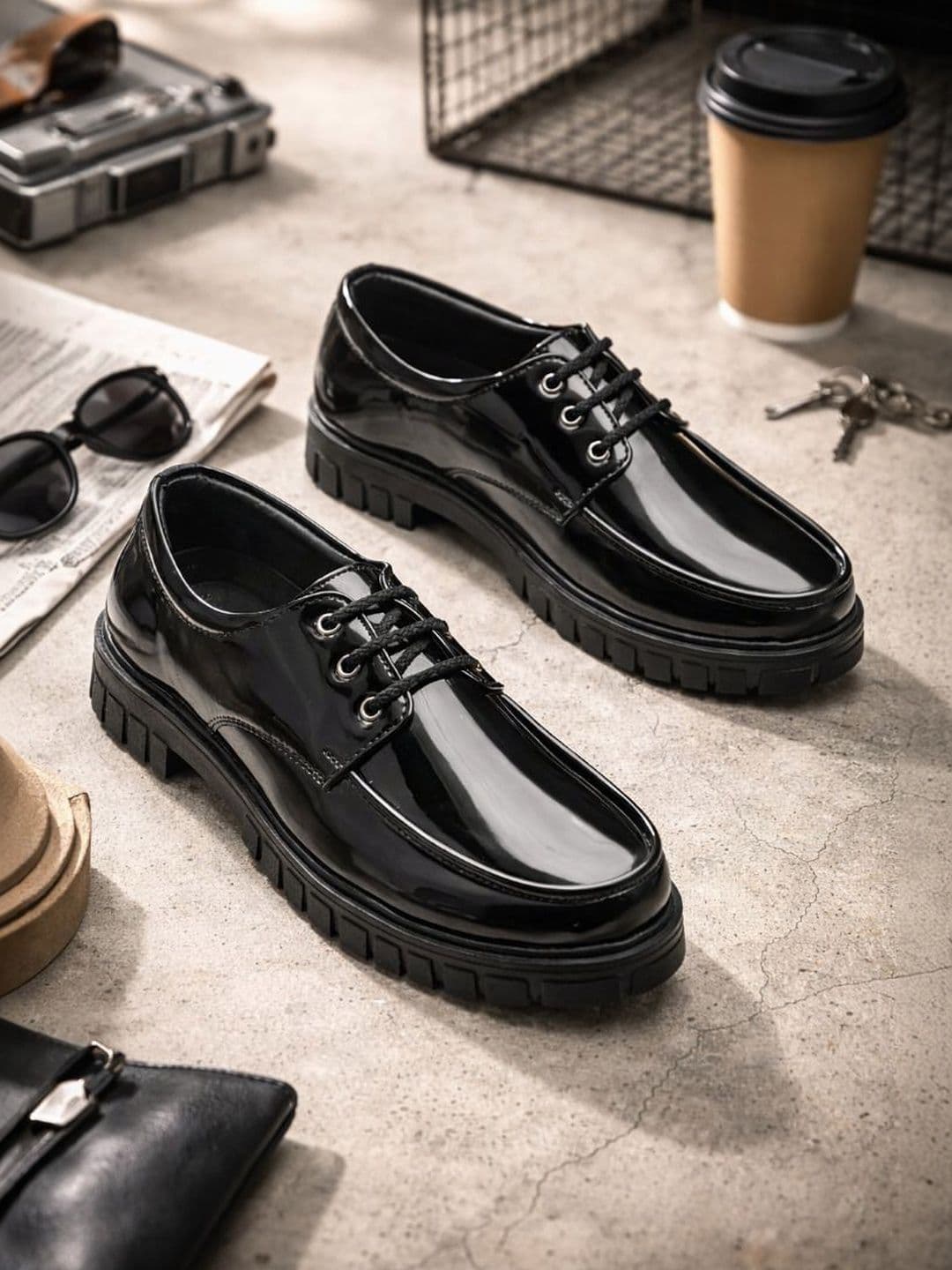Killer Men Round Toe Formal Derbys - view 1