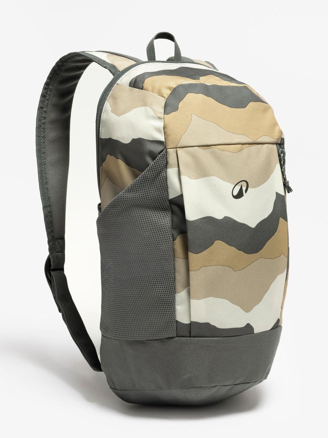 Decathlon Quechua - Adults Beige Arpenaz 100 Abrasion Resistance Hiking Backpack 10 L