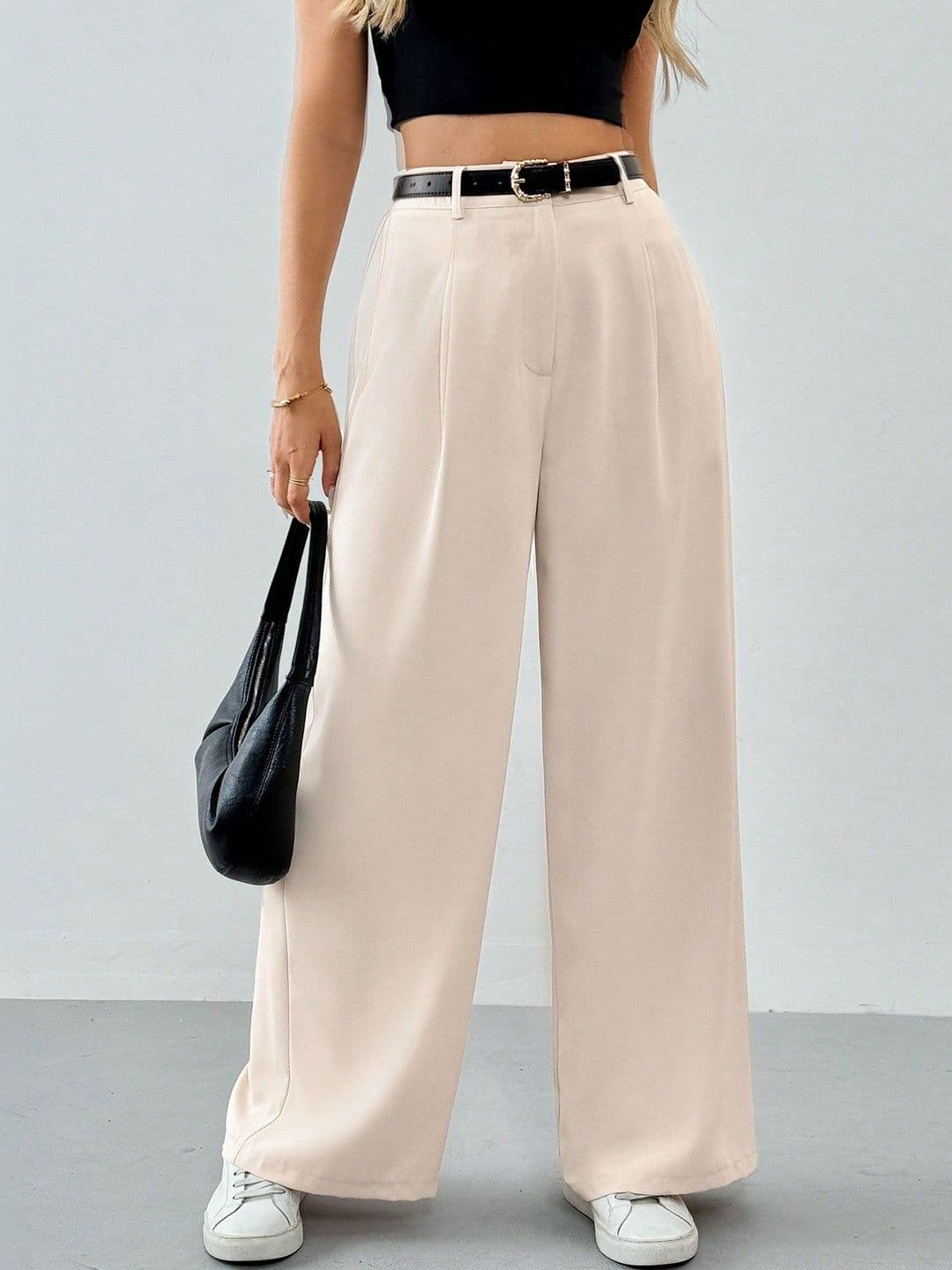 MULVARI Women High-Rise Pleated Trousers - view 1