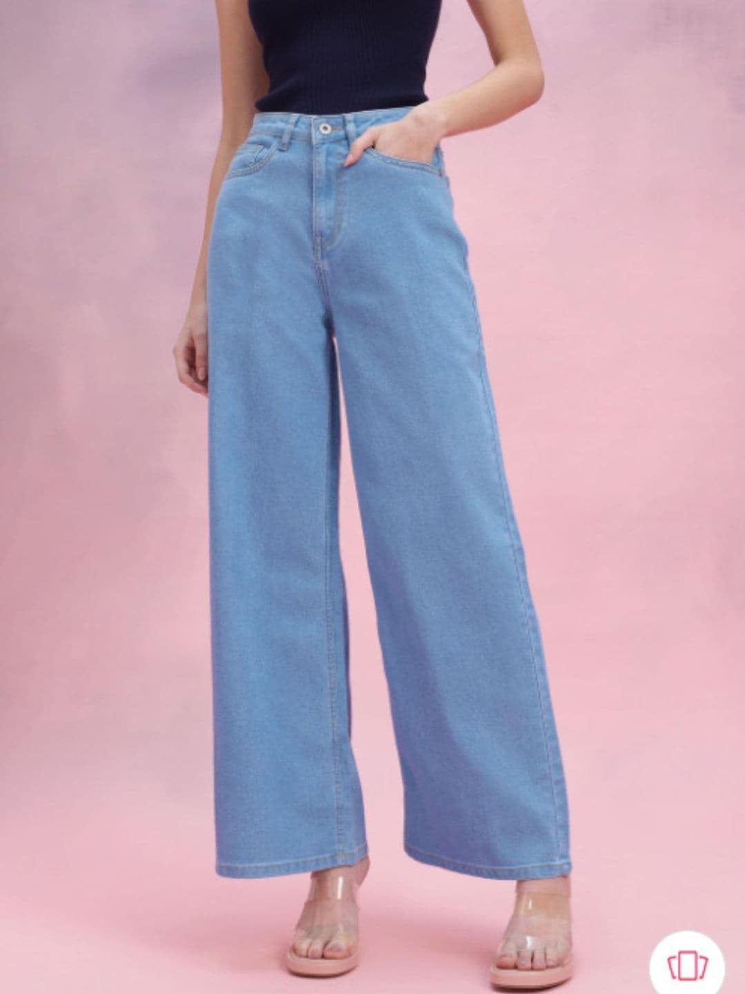 Mast & Harbour Women Classic Mid-Rise Stretchable Jeans - view 1