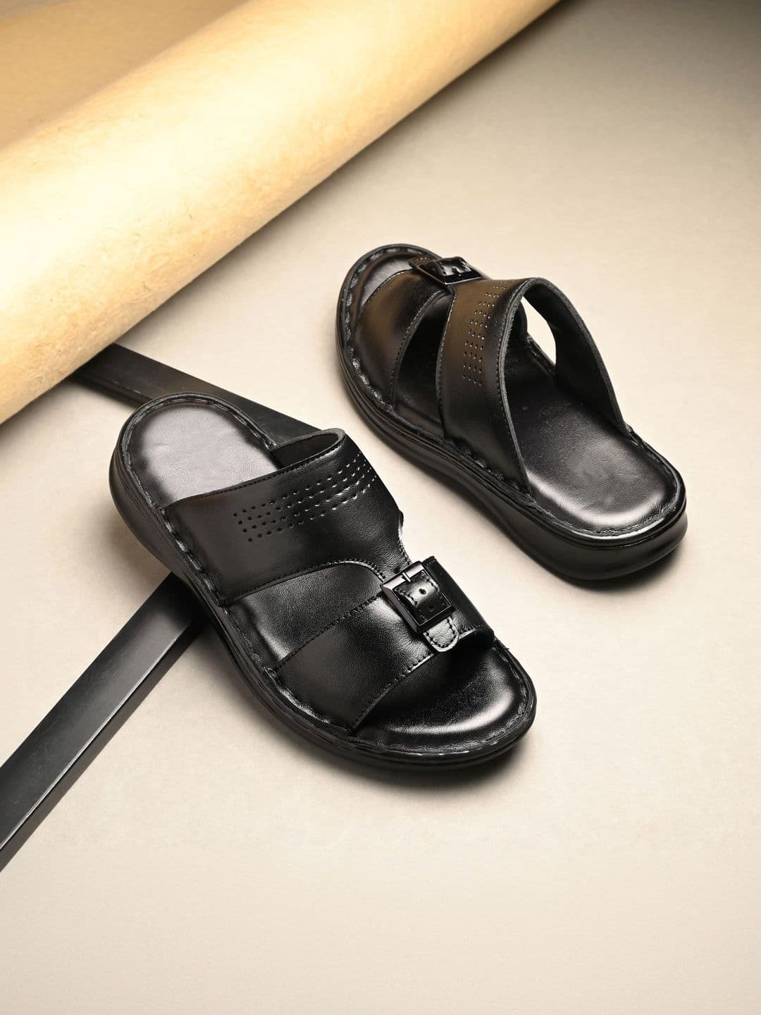 GWALK Men Leather Comfort Sandals - view 1