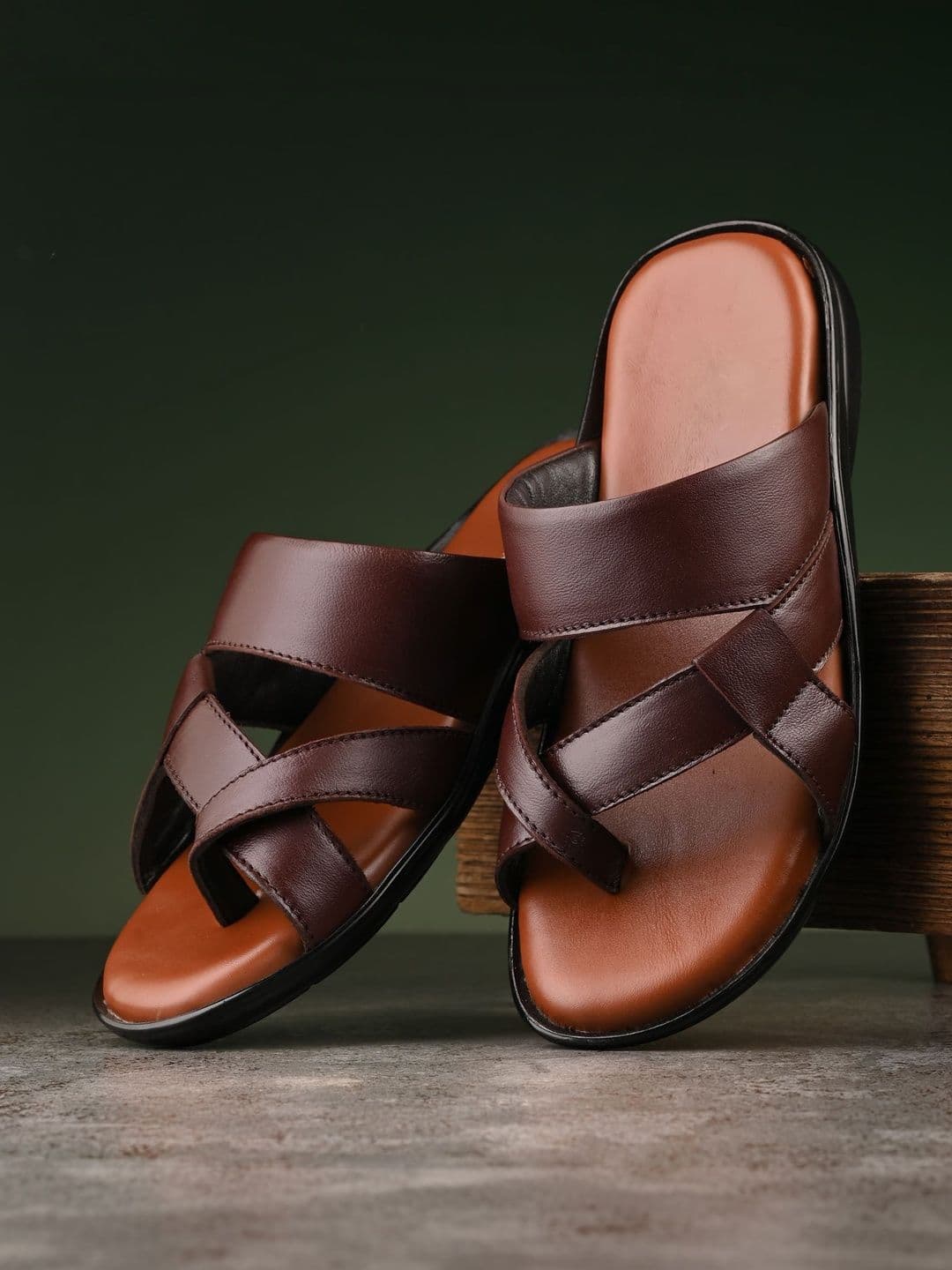 GWALK Men Leather Comfort Sandals - view 1
