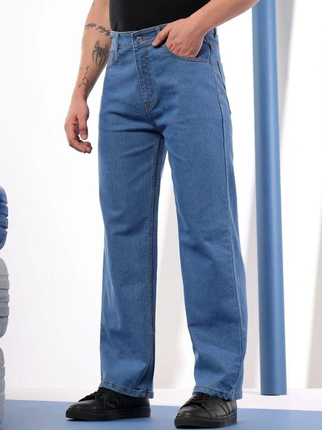 Belvog Men High-Rise Stretchable Jeans - view 1