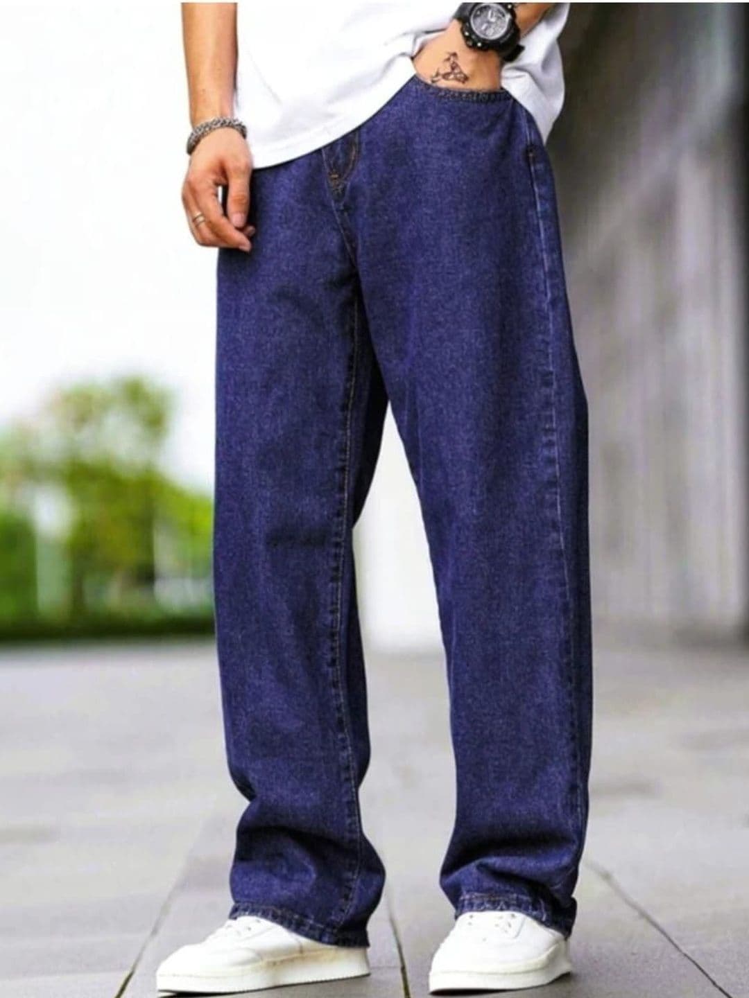 Belvog Men High-Rise Stretchable Jeans - view 1