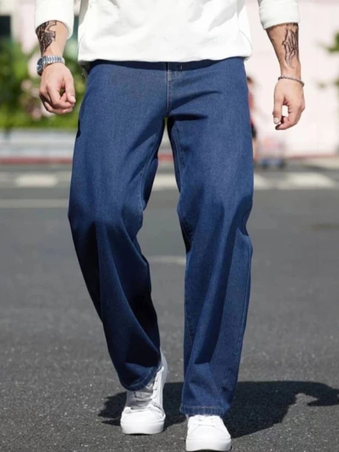Belvog Men High-Rise Stretchable Jeans - view 1