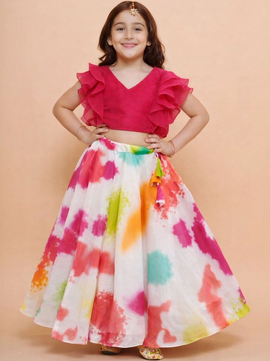 KATRODIYA ENTERPRISE Girls Ready to Wear Lehenga & - view 1