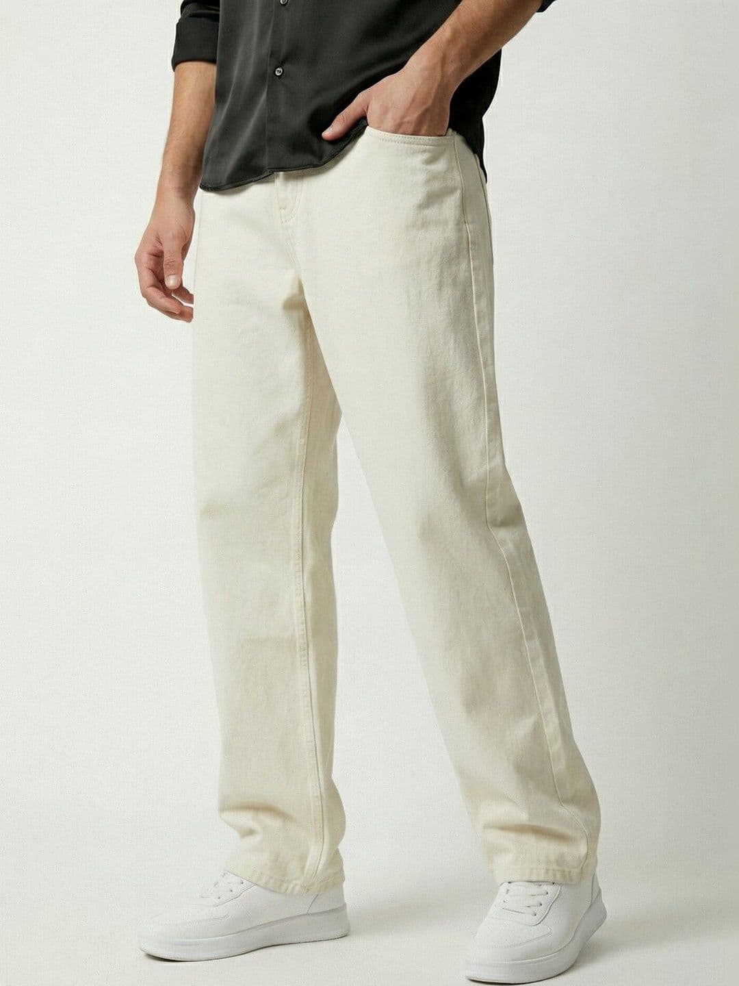 glitchez Men Classic Mid-Rise Stretchable Jeans - view 1