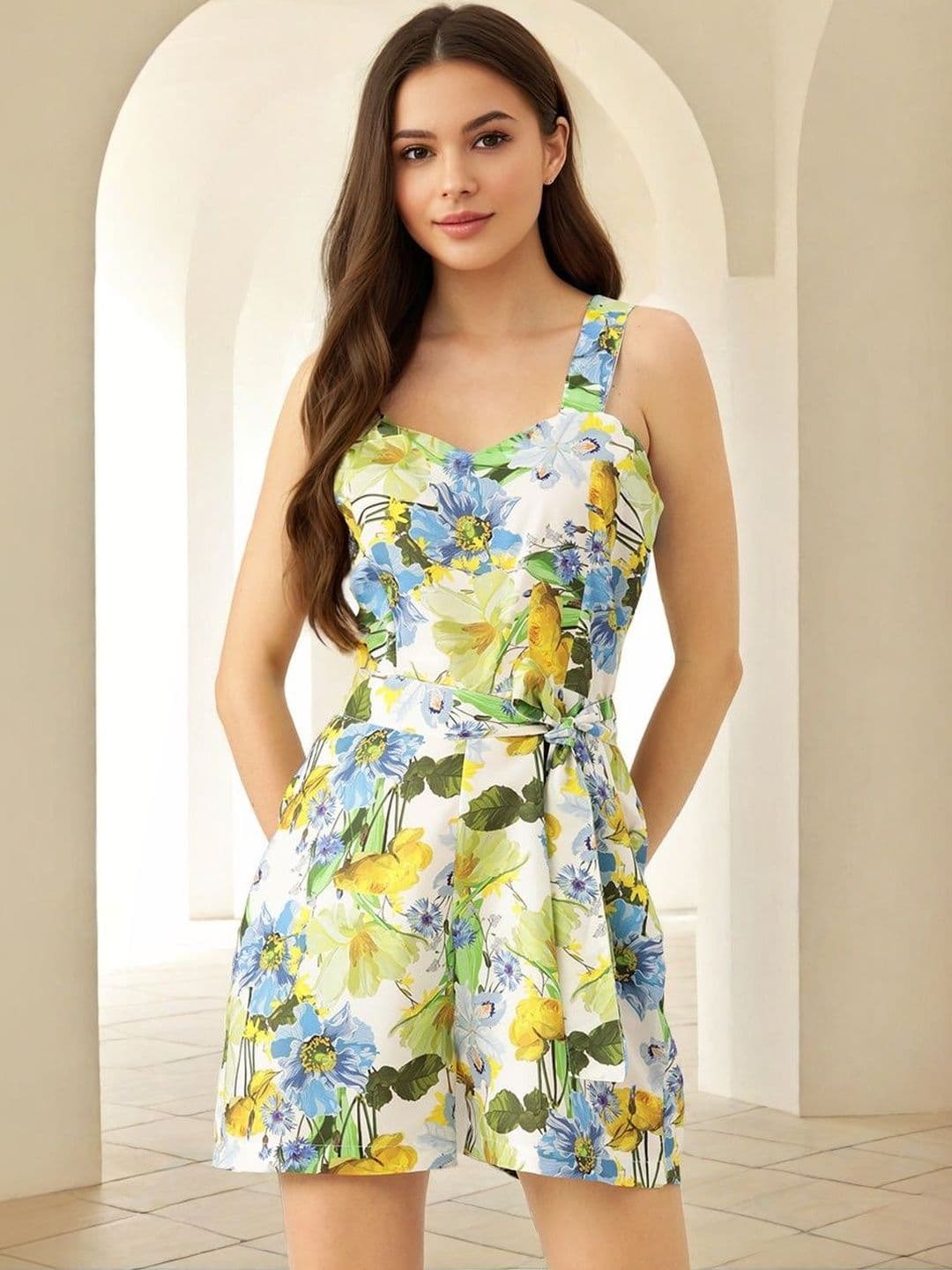 SZN Printed Jumpsuit - view 1