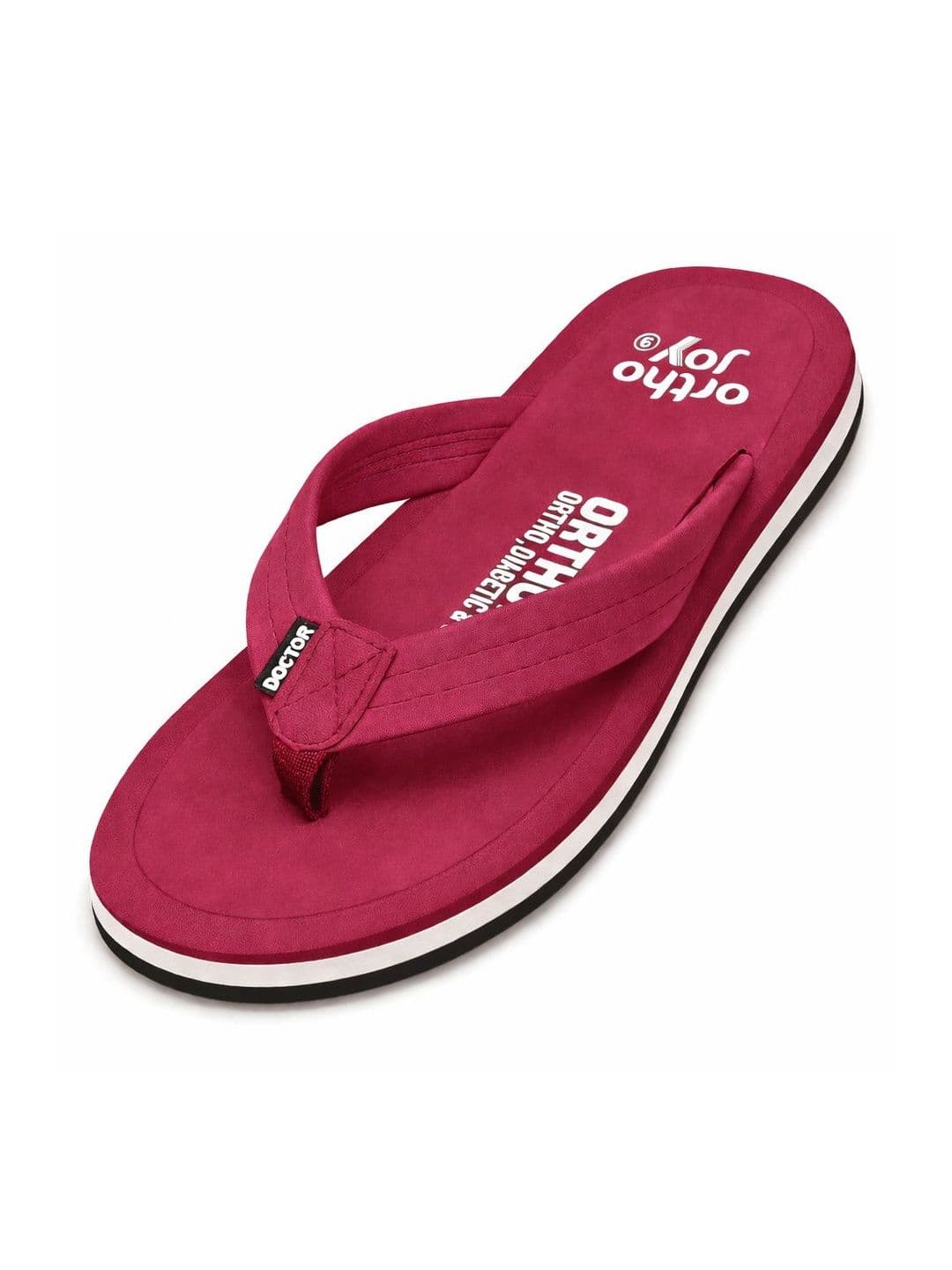 ORTHO JOY Men Rubber Thong Flip-Flops - view 1