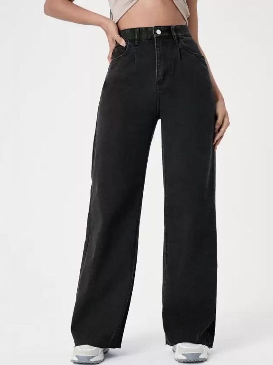KASHIANXSTYLE Women Comfort Boyfriend Fit High-Rise Stretchable Jeans - view 1