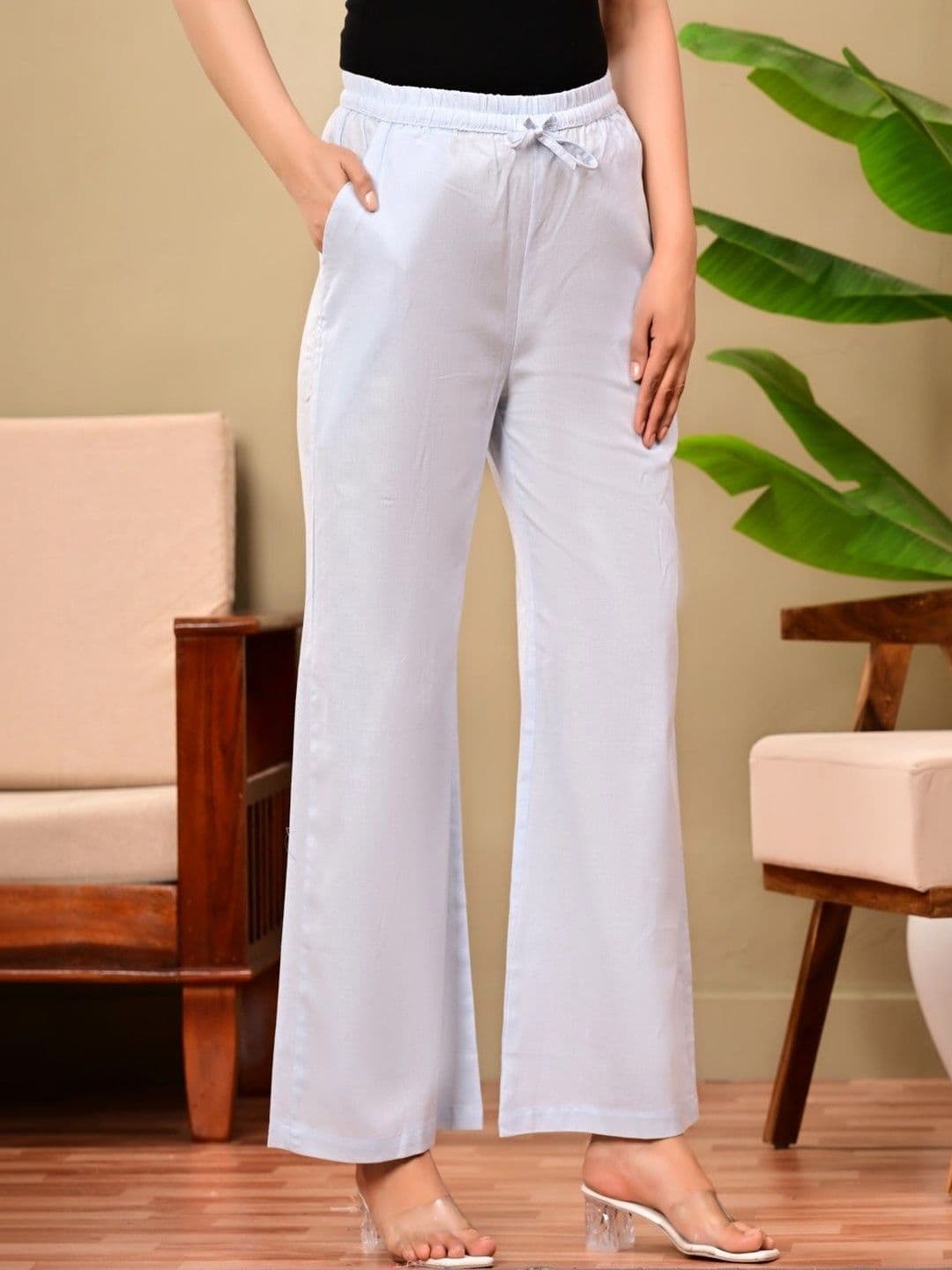 Le Mec Women Knitted Palazzos - view 1