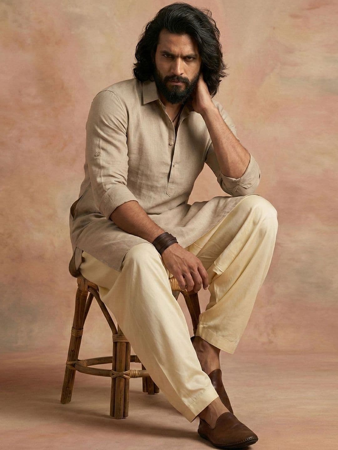 CHHAAP Men Sheers Pathani Kurta - view 1