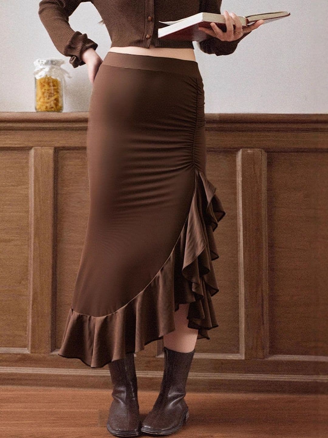StyleCast x Revolte Midi Pencil Skirts - view 1