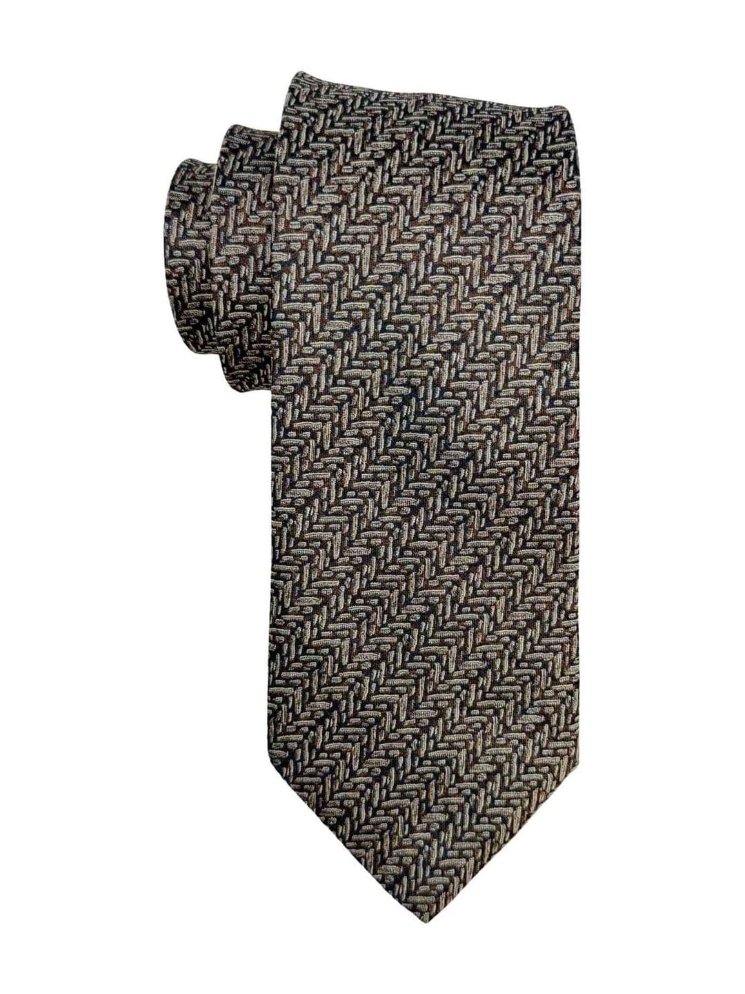 The Tie Hub Men Woven Design Tie - view 1