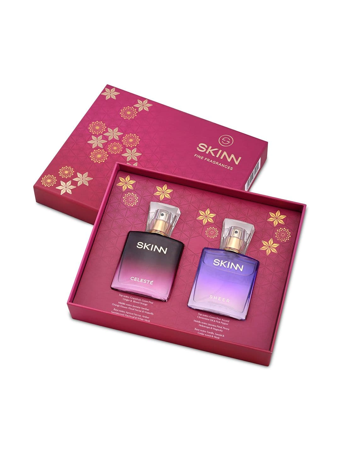 SKINN by Titan Women Celeste & Sheer Miniature EDP Gift Set- 25 ml Each - view 1