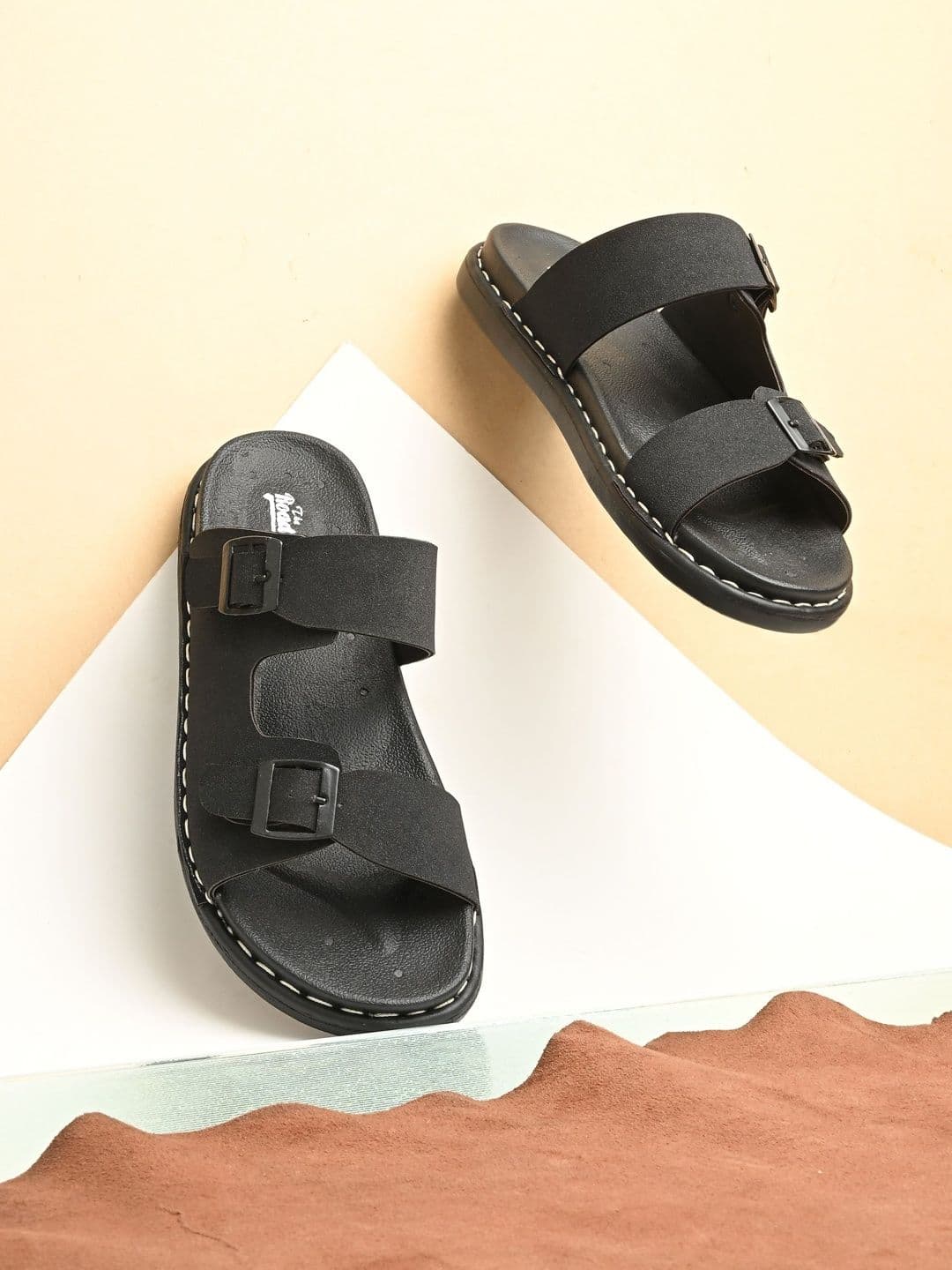 The Roadster Lifestyle Co Men Buckle Comfort Sandals - view 1
