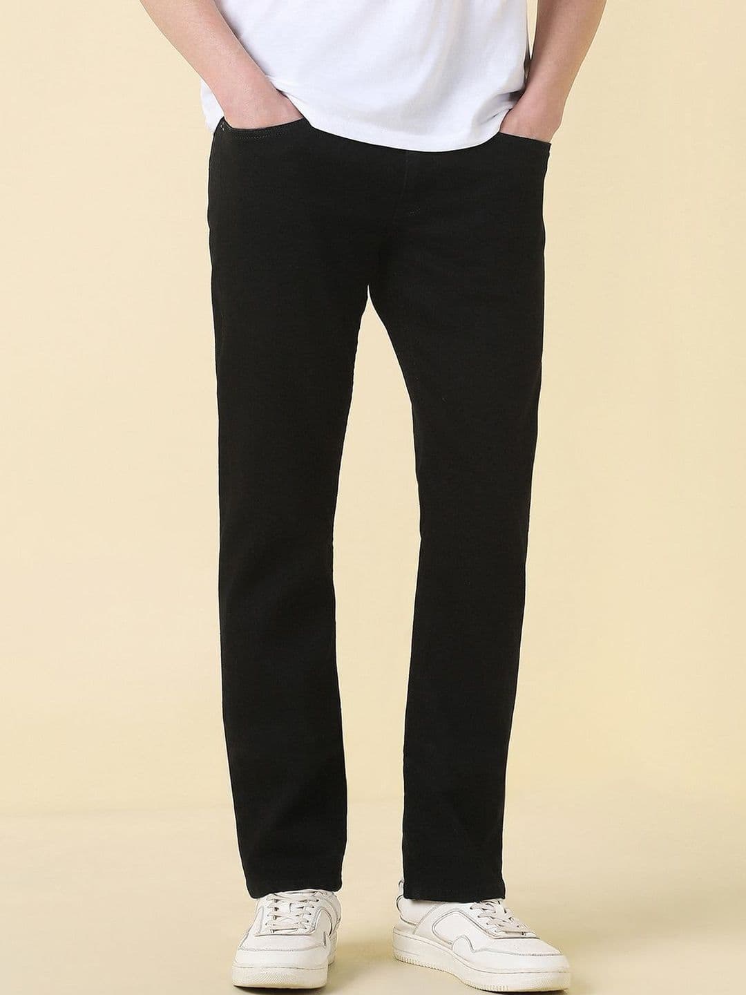 Allen Solly Men Straight Fit Mid-Rise Jeans - view 1