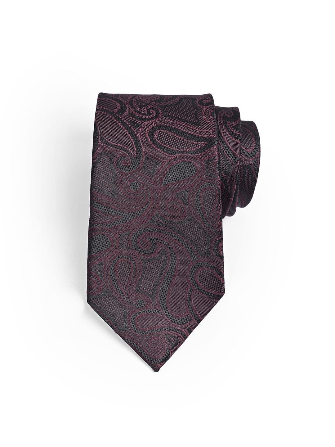 Cazzano Men Woven Design Skinny Tie - view 1