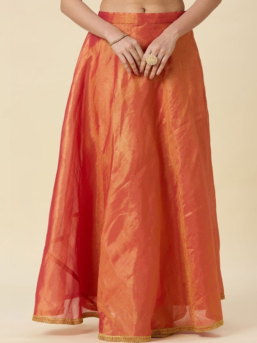Studio Shringaar Flared Maxi Skirt - view 1