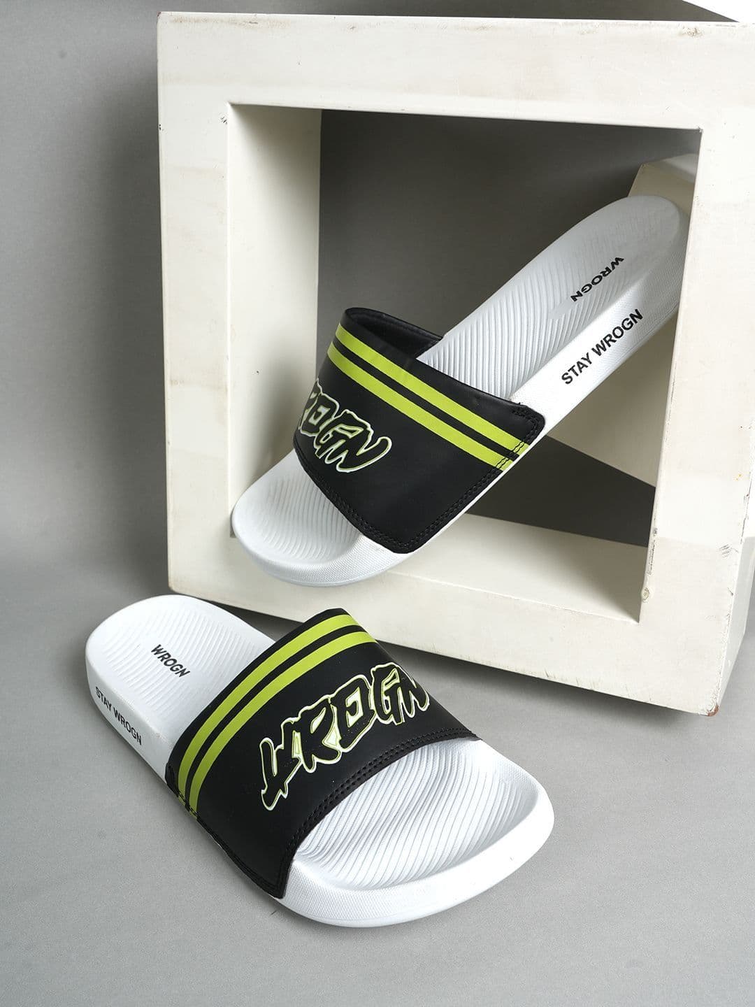 WROGN Men Printed Sliders - view 1